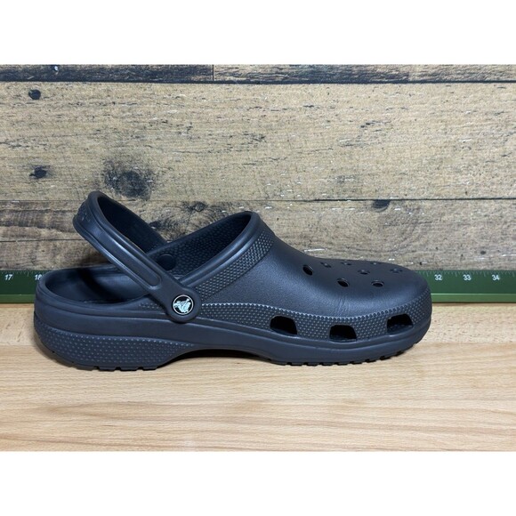 ?Crocs Mens Size 11 Black Classic Light Slingback Iconic Comfort Clogs NWOB main image 5